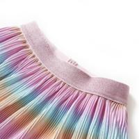 Kinderrokje met regenboogprint 92 meerkleurig - thumbnail