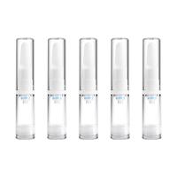 5 stuks duidelijk leeg reizen Portable hervulbare plastic airless vacuümpomp fles containers 5ml - thumbnail