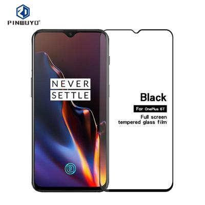 PINWUYO 9u 2.5 D volledig scherm getemperd glas film voor OnePlus 6T