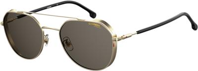 Carrera Eyewear zonnebril 222/G/S unisex cat. 1 piloot RVS goud Carrera Eyewear zonnebril 222/G/S unisex cat. 1 piloot RVS goud