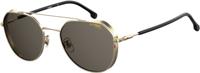Carrera Eyewear zonnebril 222/G/S unisex cat. 1 piloot RVS goud - thumbnail