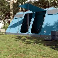 Tunneltent 10-persoons waterdicht blauw - thumbnail