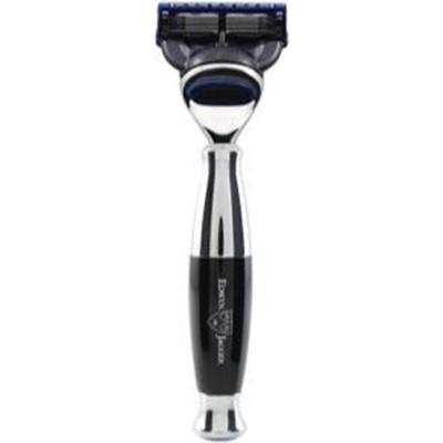 Edwin Jagger Razors Gilette Fusion ProGlide Imitation Ebony & Chrome Plated Ref.R366CRF 1Stuks