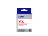 Epson C53S653008 Rood op wit labelprinter-tape - thumbnail