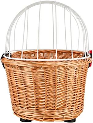 RIXEN & KAUL dierenmand, achterop "doggy basket" rear animal basket r&k "doggy basket" wicker
