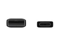 Kabel USB A naar USB C Samsung EP-DG930 Zwart 1,5 m - thumbnail