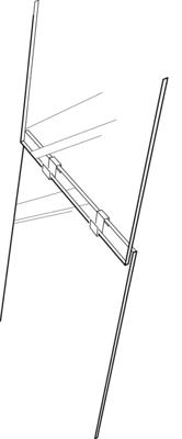 6 stuks! Glashaken / crochets a verre S - 20 X Royal Well - Royal well