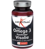 Lucovitaal Puur Omega 3 Koudwater Visolie Capsules - thumbnail