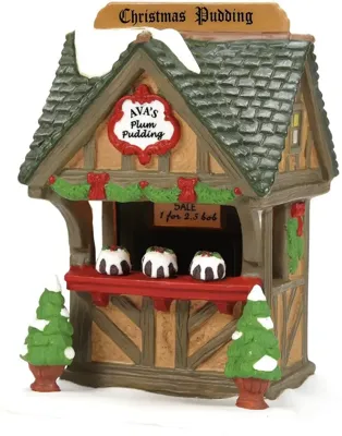 Ava&apos;s Plum Pudding Stall - Dickens Village