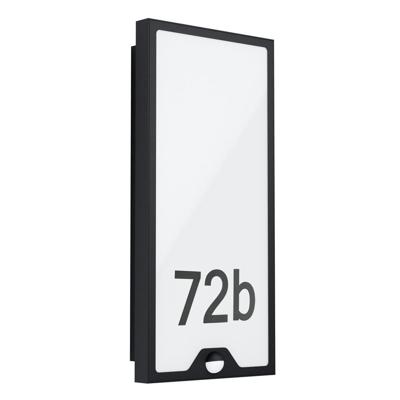 Eglo WandlampCasazza zwart met huisnummer - 780421