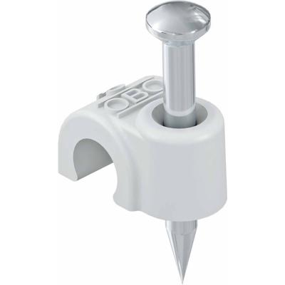 OBO Bettermann 2227460 Nagelklem Grijs 200 stuk(s)