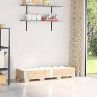 VidaXL Palletopzetrand 150x50 cm massief grenenhout - thumbnail