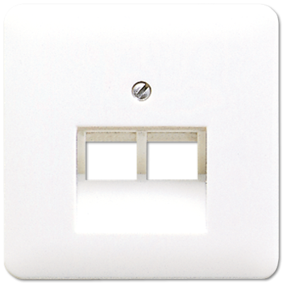 JUNG INZETPLAAT RJ45 UEA8 CD500 creme 569-2UA