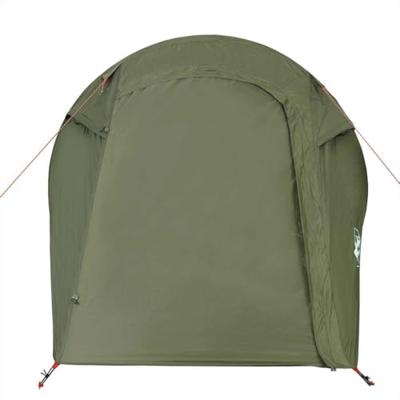 VidaXL Tunneltent 2-persoons waterdicht olijfgroen - thumbnail