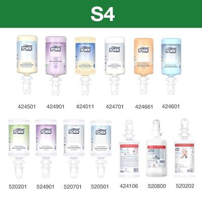 Zeepdispenser tork s4 elevation 1000ml zwart Zeepdispenser tork s4 elevation 1000ml zwart