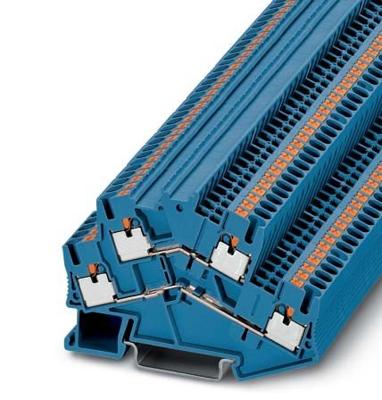 Phoenix Contact 3209617 Klem 2-etages 5.2 mm Snelaansluiting Blauw 50 stuk(s) Package