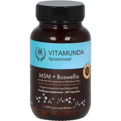 Vitamunda MSM+ boswellia 60 Capsules