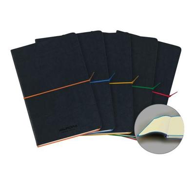 Notitieboek aurora tesoro a5 100blz lijn 80gr ass | 10 stuks