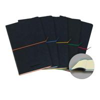 Notitieboek aurora tesoro a5 100blz lijn 80gr ass | 10 stuks - thumbnail