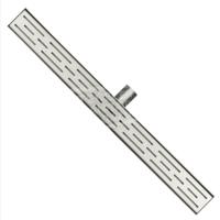 Wiesbaden 3e generatie douchegoot met rooster 100 x 7 cm RVS - thumbnail