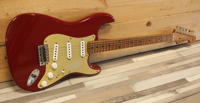 Fender Custom Shop LTD 70th Anniversary 1954 Roasted Stratocaster Journeyman Relic, Cimarron Red - thumbnail