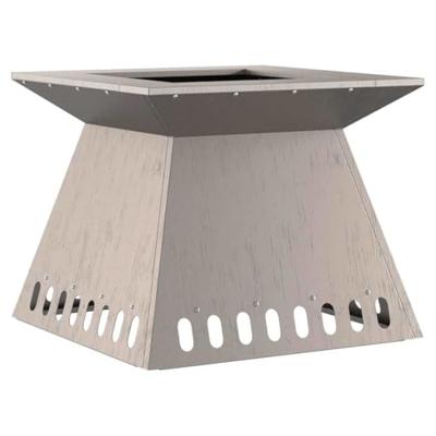 VidaXL Vuurkorf bruin 48 x 48 x 40 cm cortenstaal VidaXL Vuurkorf bruin 48 x 48 x 40 cm cortenstaal