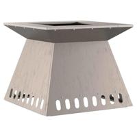 Vuurkorf Bruin 48 x 48 x 40 cm Cortenstaal - thumbnail