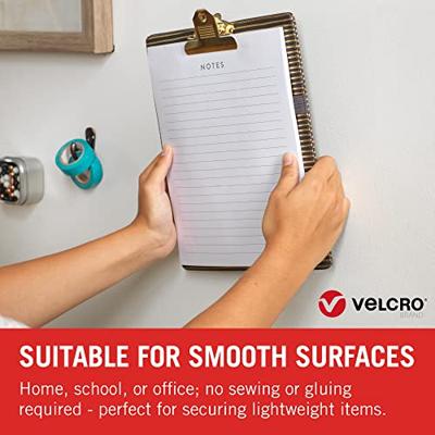 VELCRO® VEL-EC60227 Klittenband punten Om vast te plakken Haak- en lusdeel (Ø) 16 mm Wit 16 paar