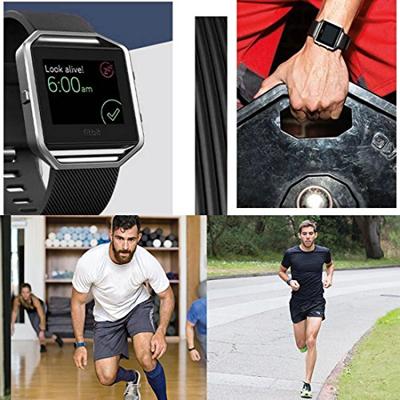 FitBit Blaze sport horloge band / siliconen alleen voor Fitbit Blaze - Groen FitBit Blaze sport horloge band / siliconen alleen voor Fitbit Blaze - Groen