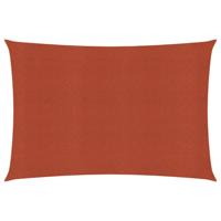 VidaXL Zonnezeil 160 g/m² 2,5x4,5 m hdpe terracottakleurig - thumbnail