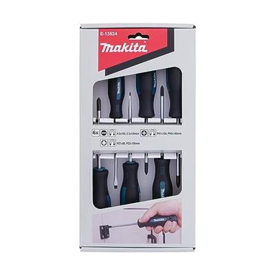 Makita E-13524 Schroevendraaierset 6-delig PH/PZ/SL Makita E-13524 Schroevendraaierset 6-delig PH/PZ/SL