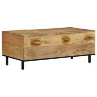 Salontafel 100x54x40 cm massief mangohout - thumbnail