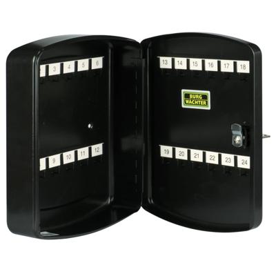 Burg Wächter Sleutelkast KB 24 S 28250 Aantal haken 24 Mat zwart