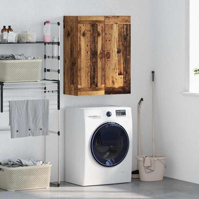 Wandkast Oud Hout 69,5 x 34 x 90 cm Bewerkt hout