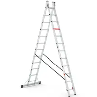 Wixor Professionele Ladder Aluminium 2x12 - thumbnail