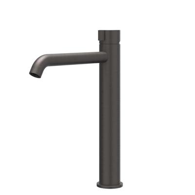 IVY Tribe Wastafelmengkraan - opbouw - verhoogd - coldstart - RVS316 - geborsteld carbon black PVD 6100464