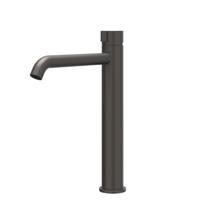 IVY Tribe Wastafelmengkraan - opbouw - verhoogd - coldstart - RVS316 - geborsteld carbon black PVD 6100464 - thumbnail