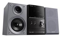 Panasonic SC-PM602EG-K Micro HiFi(40W RMS, CD,DAB+, FM, Bluetooth) zilver - thumbnail