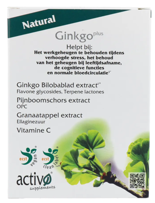 Activo Ginkgo Plus Capsules