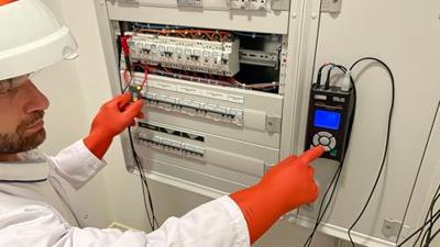 Chauvin Arnoux PEL 51 Netwerkanalyser 1-fasig Incl. stroomtang, Met logger