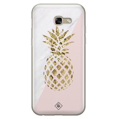 Samsung Galaxy A5 2017 siliconen hoesje - Ananas Samsung Galaxy A5 2017 siliconen hoesje - Ananas