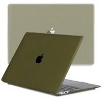 Lunso MacBook Pro 16 inch (2019) cover hoes - case - Sand Army Green - thumbnail