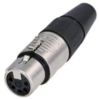 REAN RC5F XLR kabeldeel 5p female - thumbnail
