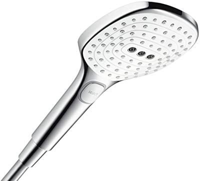 Handdouche HansGrohe Raindance Select E 120 3jet Chroom Wit