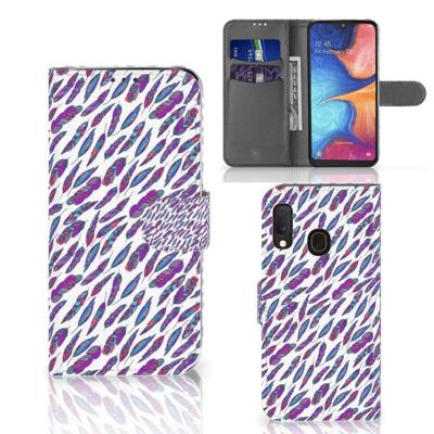 Samsung Galaxy A20e | Telefoon Hoesje | Feathers Color