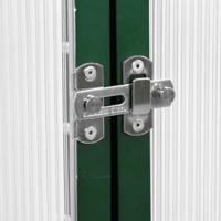 VidaXL Tuinkas met basisframe 169x114x195 cm aluminium groen - thumbnail