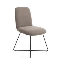 Jesper Home Eetkamerstoel 'Taiwa' Cross Black, kleur Foggy Fusion - thumbnail