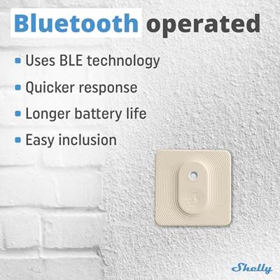 Shelly Shelly BLU H&T Ivory Temperatuursensor en luchtvochtigheidssensor Bluetooth Shelly Shelly BLU H&T Ivory Temperatuursensor en luchtvochtigheidssensor Bluetooth