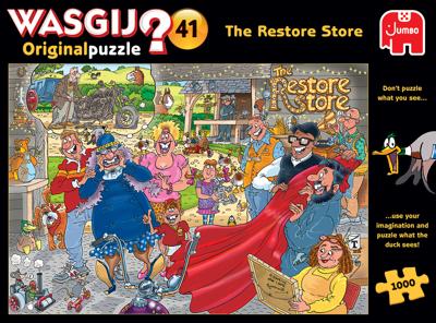 Wasgij Original 41 Motormake-over Puzzel 1000 stukjes