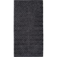 Cawö Cawo Noblesse Elegance Allover print Handdoek 50/100 zwart - thumbnail